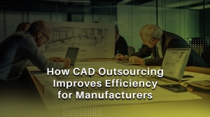 Top 6 Benefits of CAD Outsourcing for Manufacturers